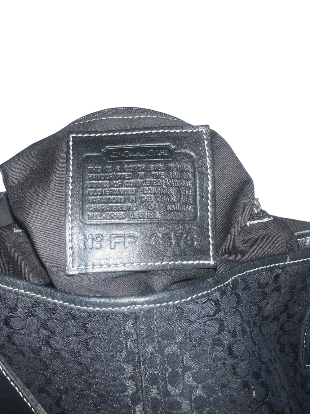 Coach SoHo Black Women's Shoulder/Crossbody Bag with Buckle Strap